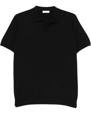 Diktat V-Neck T-Shirt - Black