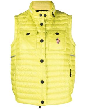 Moncler bodywarmer geel sale