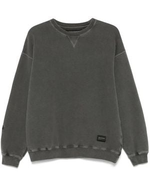 Neighborhood Sweatshirt Mit Logo-Patch - Grau