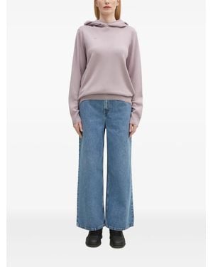 PANGAIA Drop-Shoulder Hoodie - Blue