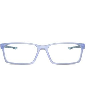 Oakley Overhead Brille Mit Eckigem Gestell - Weiß