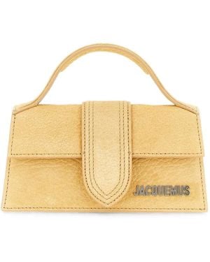 Jacquemus Le Bambino Leather Cross Body Bag - Metallic