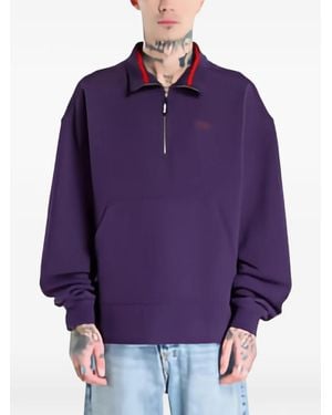adidas Half-Zip Sweatshirt - Purple