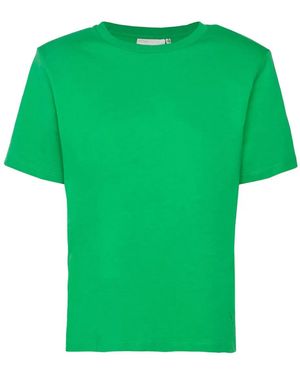 Gestuz Organic-Cotton T-Shirt - Green