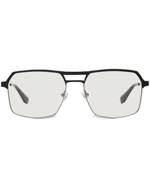 Xavier Garcia Design Claude Brille Mit Geometrischem Gestell - Schwarz