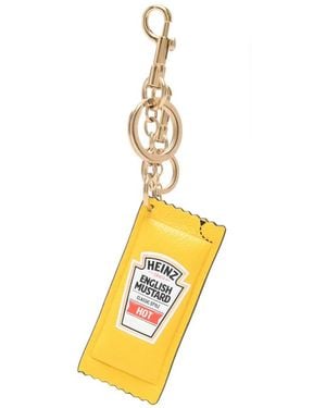 Anya Hindmarch Charm Para Bolso Heinz English Mustard - Metálico