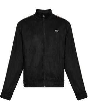 MISBHV Stripe-detail Track Jacket - Black