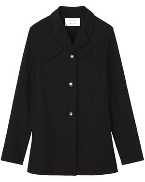 Proenza Schouler ノッチドラペル ジャケット - ブラック