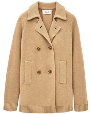 Ba&sh Vest Met Dubbele Rij Knopen - Naturel