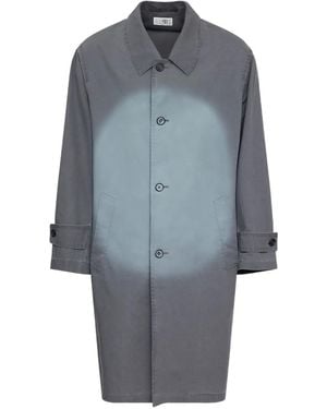 MM6 by Maison Margiela Abrigo Con Botones - Azul