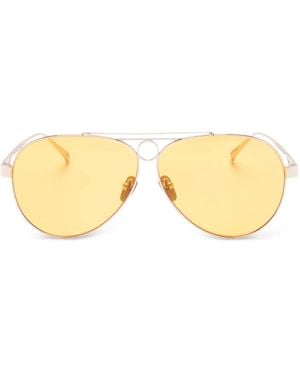 FACE HIDE Hunter Pilotenbrille - Natur