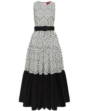 La DoubleJ Sleeveless Big Dress - White