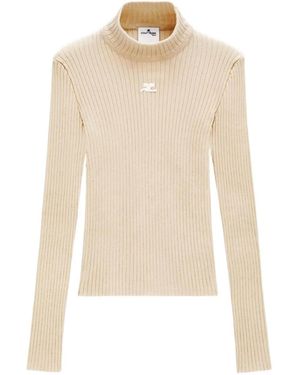 Courreges Jersey de manga larga - Blanco