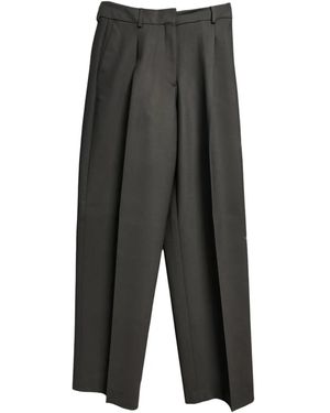 SELECTED Pleated Trousers - Grey
