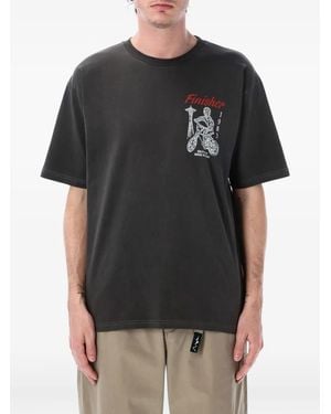 Manastash Pumice Graphic-Print T-Shirt - Black