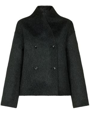 Loulou de Saison Wes Double-Breasted Jacket - Black