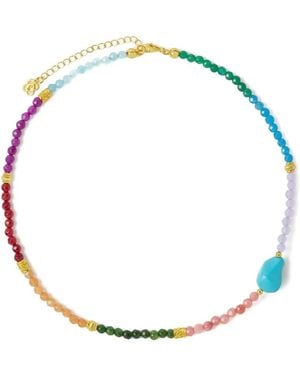 Ottoman Hands Felice Necklace - Metallic