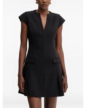 Guess V-Neck Mini Dress - Black