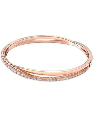 Swarovski Pulsera Hyperbola Con Detalles - Rosa