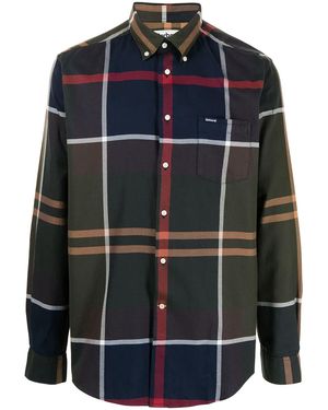 Barbour Dunoon Tartan-print Shirt - Blue