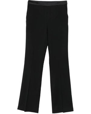 Twinset Straight-Leg Trousers - Black