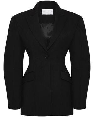 Rebecca Vallance Blazer Avvitato Finley - Nero