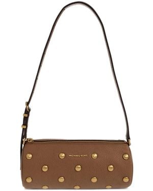 MICHAEL Michael Kors Bolso De Hombro Izzy Mini De Piel Con Apliques - Blanco