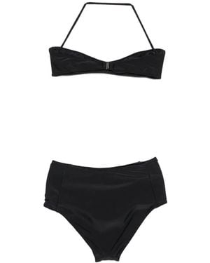 N°21 Cross-Over Cut-Out Bikini Set - White