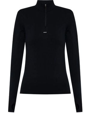 PANGAIA Felpa Sportiva Con Zip - Nero