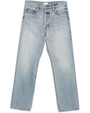 Fear Of God Logo-Patch Jeans - Blue