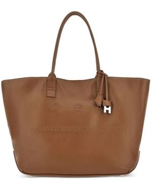 Hogan Medium Address Shopper - Bruin