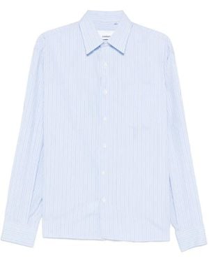 Costumein Eric Ml Pocket Striped Shirt - White