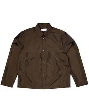 BERNER KUHL Pocket-Detail Shirt - Brown