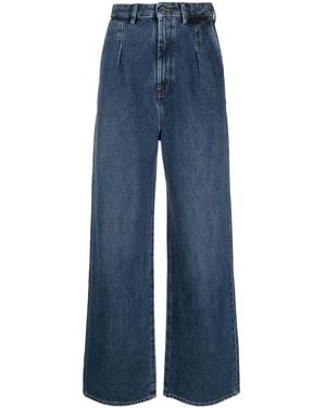 Loulou de Saison Attu High-rise Wide-cut Jeans - Blue