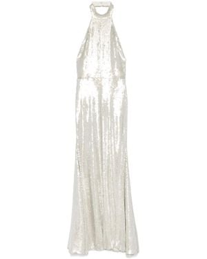 Atu Body Couture Sequinned Gown - White