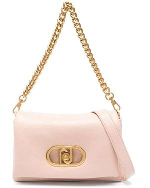Liu Jo Logo-Plaque Cross Body Bag - Pink