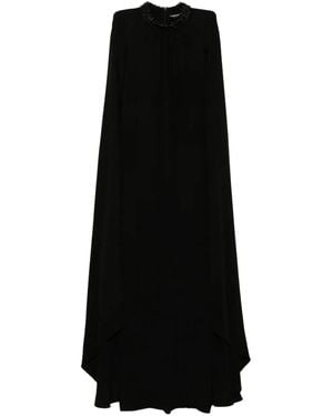 Tom Ford Cape design dress - Schwarz