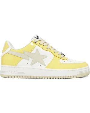 A Bathing Ape Bape Sta Trainers - Yellow