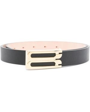 Victoria Beckham Jumbo Frame ベルト - ナチュラル