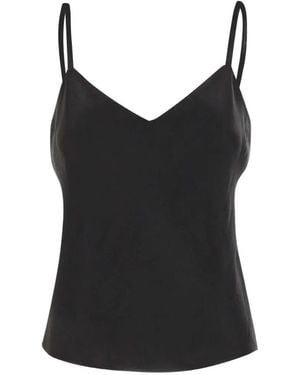 Vince Satin Top - Black