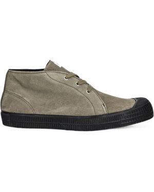 Novesta Ng Lone Star Suede High-Top Sneakers - Grey