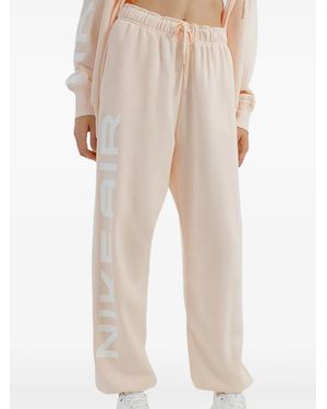 Nike Air Oversized Track Trousers - Natural