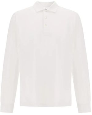 Herno Polo A Maniche Lunghe - Bianco