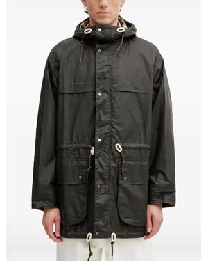 Barbour X Paul Smith Hooded Drawstring Jacket - Black