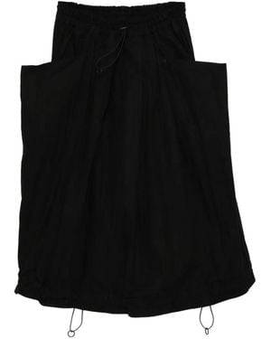 Yohji Yamamoto R-Volume Skirt - Black
