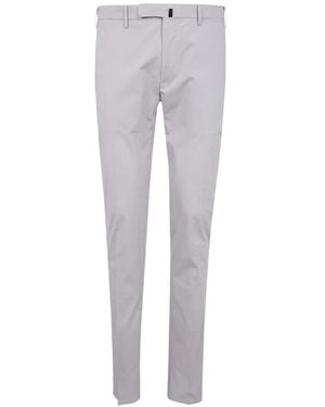 Incotex Belt-Loop Tailored Pants - Grey