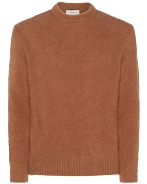 Piacenza Cashmere Virgin Wool Jumper - Brown