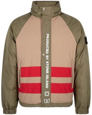 Supreme Piumino Reversibile X Stone Island - Verde