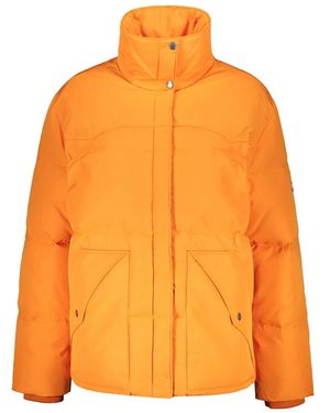 KENZO Stand Up-Collar Down Jacket - Orange