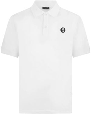 Billionaire Polo À Patch Logo - White